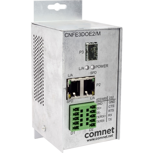 ComNet RS232/422/485 Data Over Ethernet Terminal Server