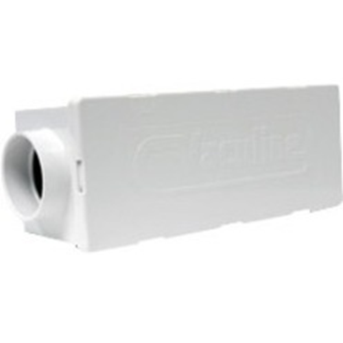 Vaculine PVC VAC White Muffler - Square