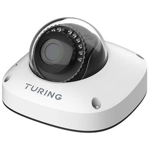 Turing TI-NCD04A28 ADVANTAGE Series 4MP IR Mini Dome IP Camera, 2.8mm