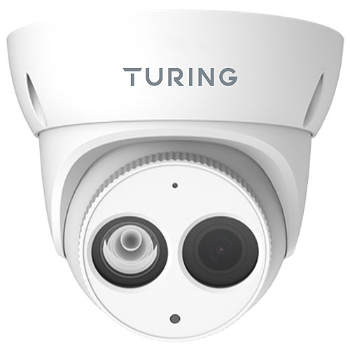 Turing TI-NED044 ADVANTAGE Series 4MP IR Turret IP Camera, 4mm