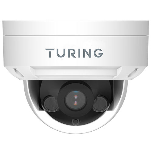 Turing TI-NFD0428 ADVANTAGE Series 4MP IR Dome IP Camera, 2.8mm