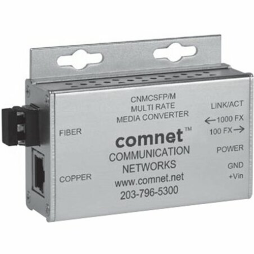 ComNet Mini 10/100/1000 Mbps Ethernet Media Converter with 100 FX and 1000 FX Support