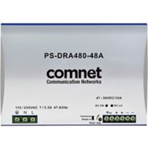 ComNet Industrial DIN Rail Mounting 480 Watt 48 Volt Power Supply