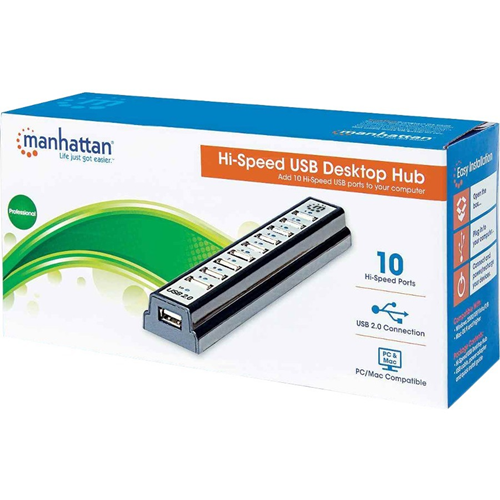 Manhattan Hi-Speed USB Desktop Hub