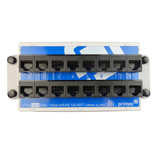 8-Port Rj 45 Module Pass Through