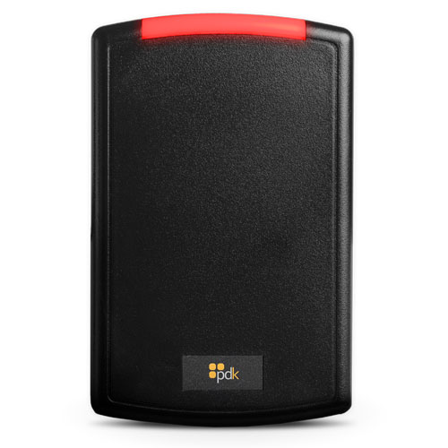 Pdk RGP Red Single-Gang Reader High-Security +Prox, 125 kHz