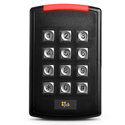 Pdk RKP Red Keypad Reader High-Security + Prox, 125 kHz