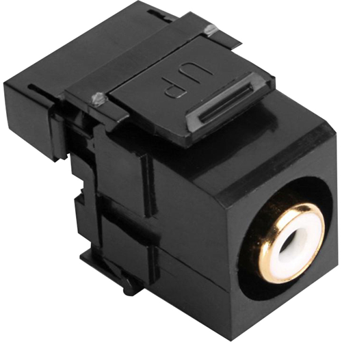 Leviton QuickPort 40735-RWE Audio/Video Connector