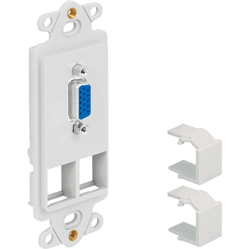 ICC IC107DR2WH Decorex Video Faceplate Insert