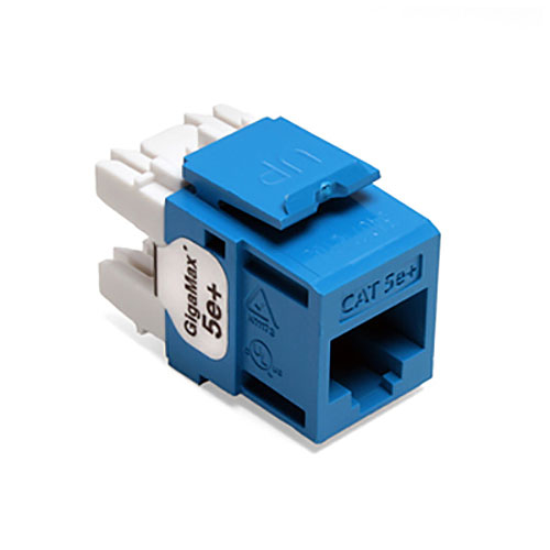 Leviton GigaMax 5e+ Component-Rated Keystone Jack