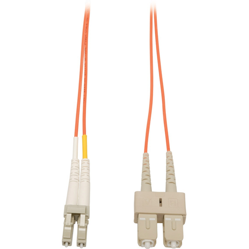 Tripp Lite 1M Duplex Multimode 62.5/125 Fiber Optic Patch Cable LC/SC 3' 3ft 1 Meter