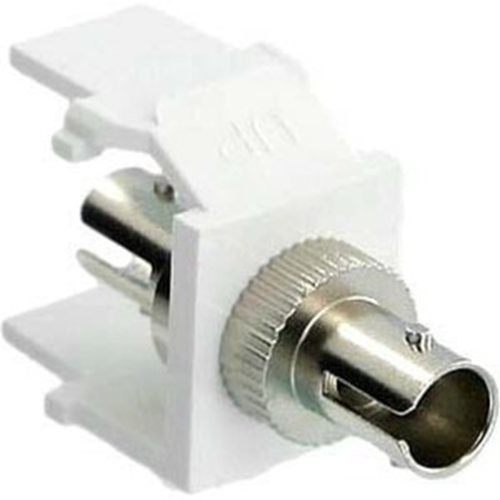 Leviton QuickPort ST Thread-Lock Fiber Optic Adapter