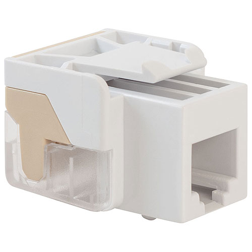 ICC IC1076VTIV Voice Rj11 Keystone Jack For Ez Style, 10-Pack, Ivory