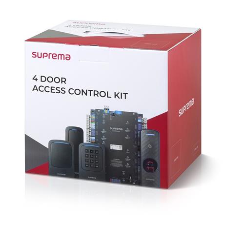 Suprema CST-4DR-D2G CoreStation 4-Door Access Control Kit, CS-40 & 4 XPD2-GDB