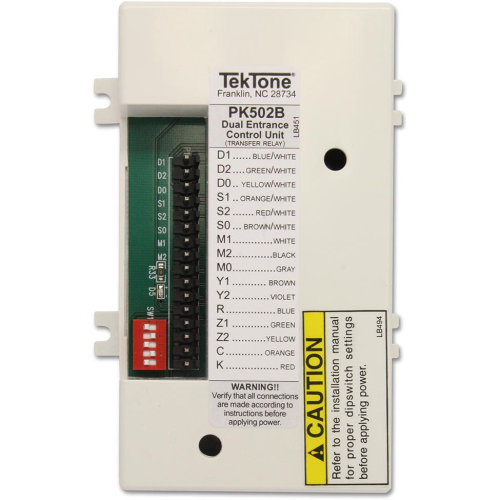 Dual Entrance Control Unit (For Pk543a Or Pk205)