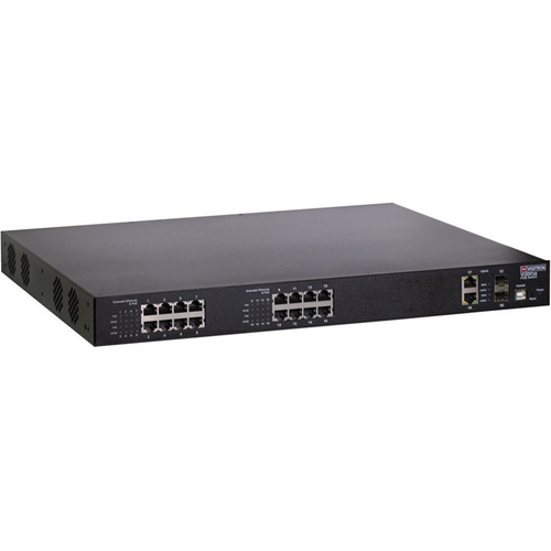 Vigitron MaxiiNet 18-Port Fast Ethernet L2 High Power PoE Managed Switch