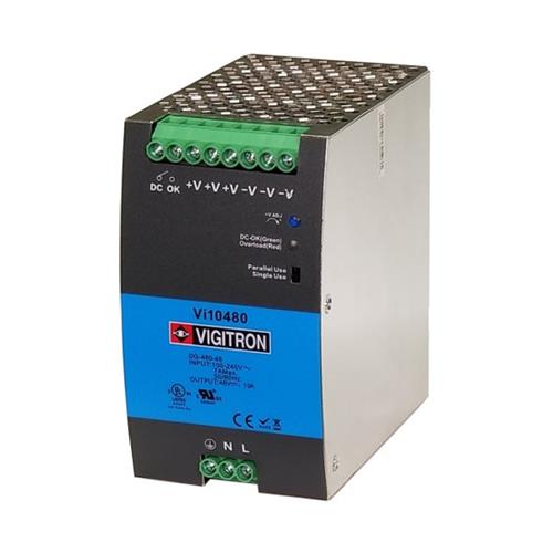 Vigitron Vi10480 480W Hardened Din Rail Power Supply