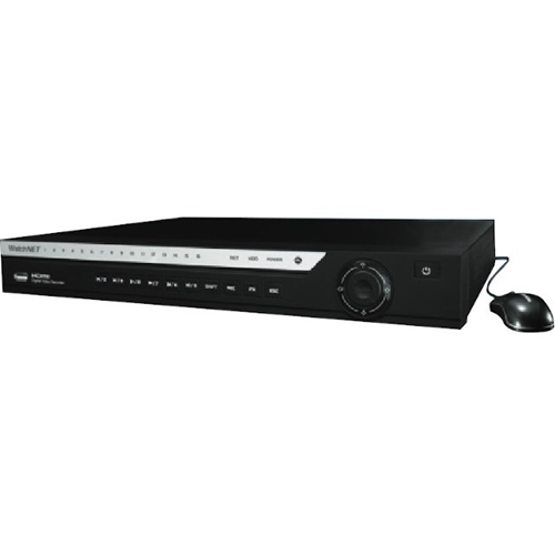 WatchNET 8 Channel Mini 1U HD DVR - 2 TB HDD