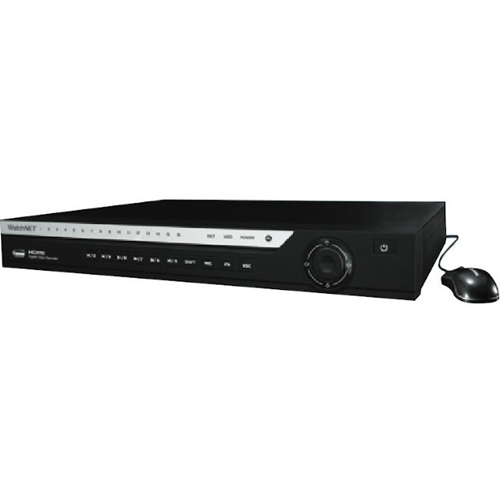 WatchNET 16 Channel 8MP Mini 1U DVR - 4 TB HDD