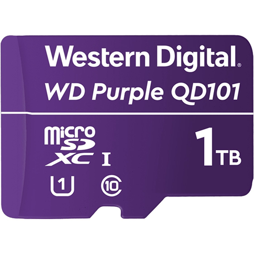 WD Purple WDD100T1P0C 1 TB Class 10/UHS-I (U1) microSDXC