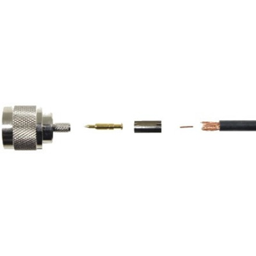 WilsonPro N-Male Crimp Connector (RG-58)