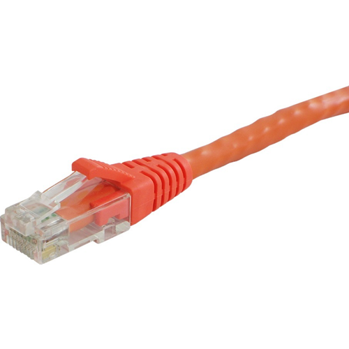 Lynn Electronics 1FT Orange Optilink 5E Patch Cord