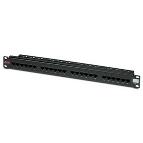 APC by Schneider Electric 24 Port Cat 6 Network Patch Panel