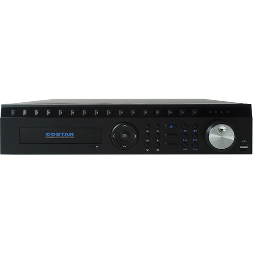 Costar 16 Channel HD over Coax Digital Video Recorder - 6 TB HDD