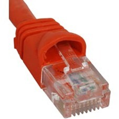 ICC Patch Cord, Cat 6 Molded Boot, Orange