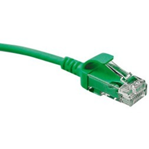 Leviton eXtreme High-Flex Cat 6 Patch Cord, 3 ft, Green