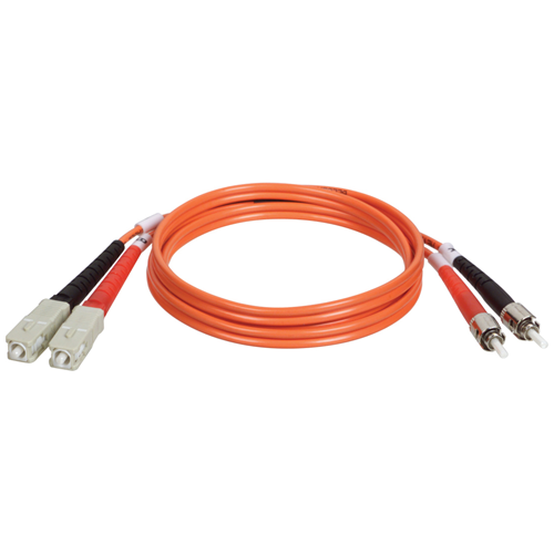 Tripp Lite 2M Duplex Multimode 62.5/125 Fiber Optic Patch Cable SC/ST 6' 6ft 2 Meter