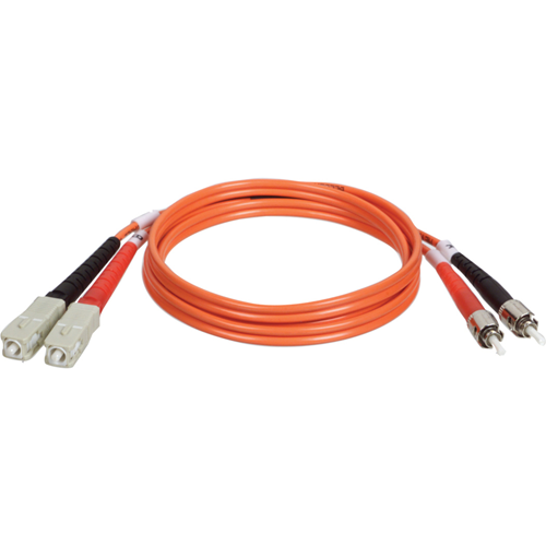 Tripp Lite 8M Duplex Multimode 62.5/125 Fiber Optic Patch Cable SC/ST 25' 25ft 8 Meter