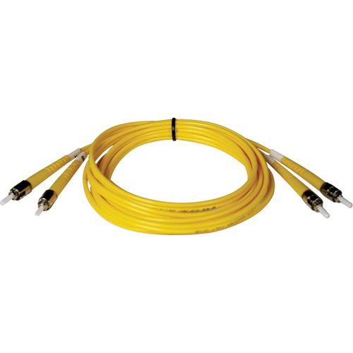 Tripp Lite 1M Duplex Singlemode 8.3/125 Fiber Optic Patch Cable ST/ST 3' 3ft 1 Meter