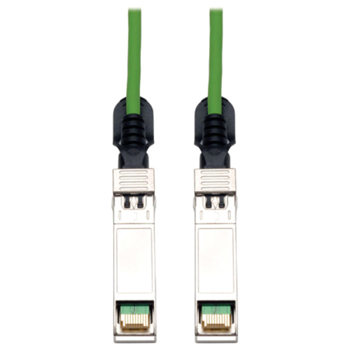 Tripp Lite 5M SFP+ 10Gbase-CU Twinax Passive Copper Cable SFP-H10GB-CU5M Compatible Green 16ft 16'