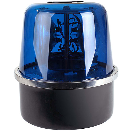 Edwards Signaling 100SBB-N5 100 Series Pathfinder Heavy Duty Rotating Light, Blue, 120V 60 Hz, 0.8A