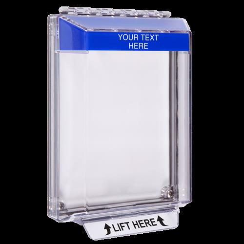 Safety Technology Blue Low Profile Enclosed Flush Mount Universal St