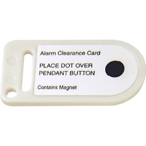 Alpha Wireless Pendant Alarm Clearance/Reset Cards