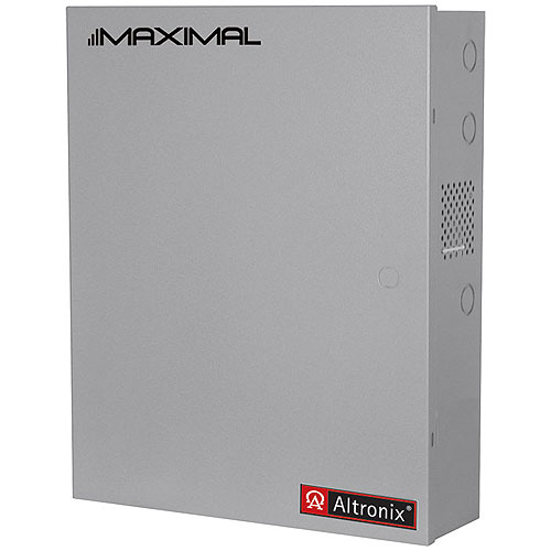 Altronix Maximal75D Access Power Controller w/ Power Supply/Chargers, 16 PTC Class 2 Relay Outputs, 1 P/S 24VDC @ 9.7A & 1 P/S 12VDC @ 9.5A, 115VAC, BC800 Enclosure