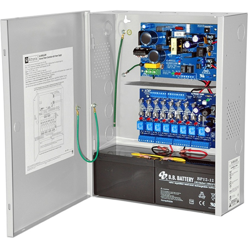 Altronix 8 Fused Outputs Power Supply/Access Power Controller. 12VDC @ 4A or 24VDC @ 3A.