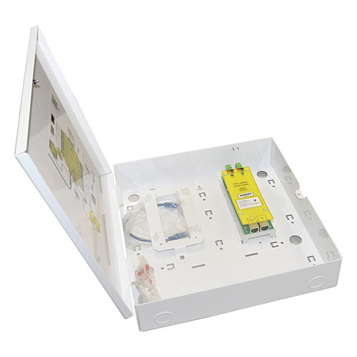 Poe+ Power Supply In Metal Cabinet