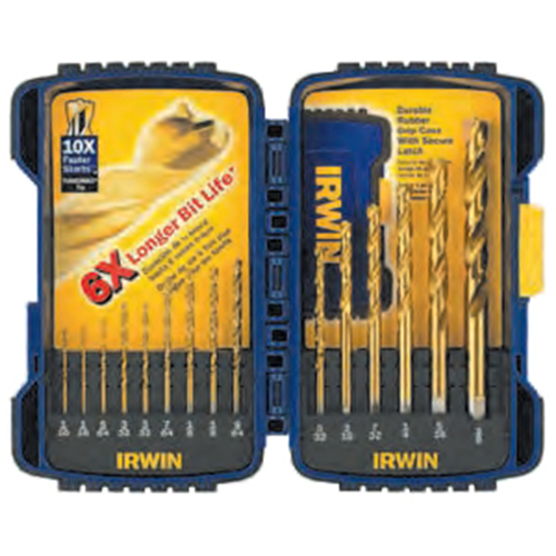 IRWIN TURBOMAX 3018009 15-pc Drill Bit Set