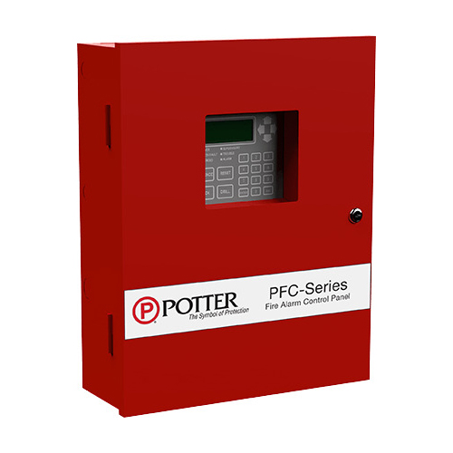 Potter Electric PFC-6006 Conventional Fire Panel for Small or Fire Sprinkler Systems