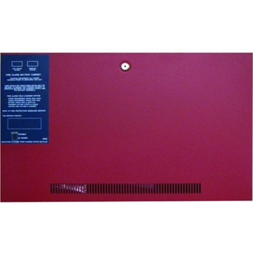 BATTERY BACK BOX RED