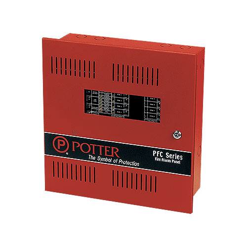 Potter Electric PFC-5004E Microprocessor-Based 4 Zone Expandable Fire Alarm Control Panel