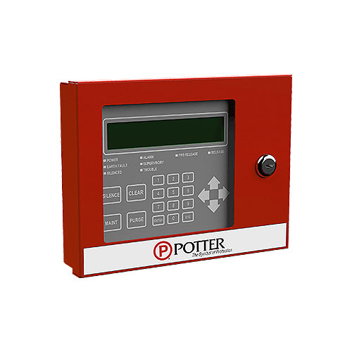 Potter Electric RA-6500 160 Character LCD Annunciator