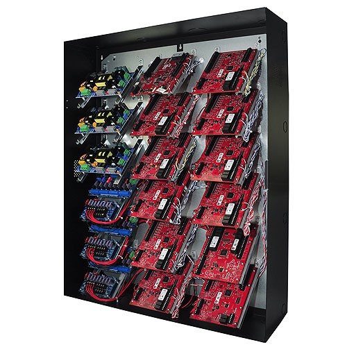 Altronix TROVE3MBK3 Mercury/LenelS2 Access and Power Integration Enclosure with TMB3 Backplane & 36 BR3M Mounting Brackets, Trove3 Series