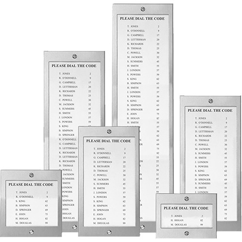 Viking Electronics 22 Name Stainless Steel Directory