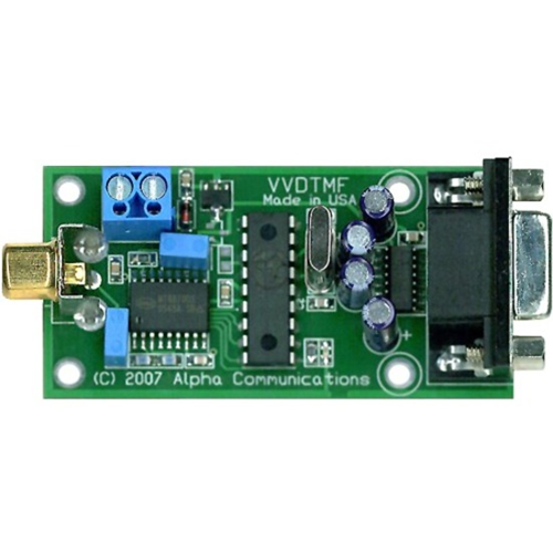 Alpha VVDTMF DTMF to RS232 Decoder Board