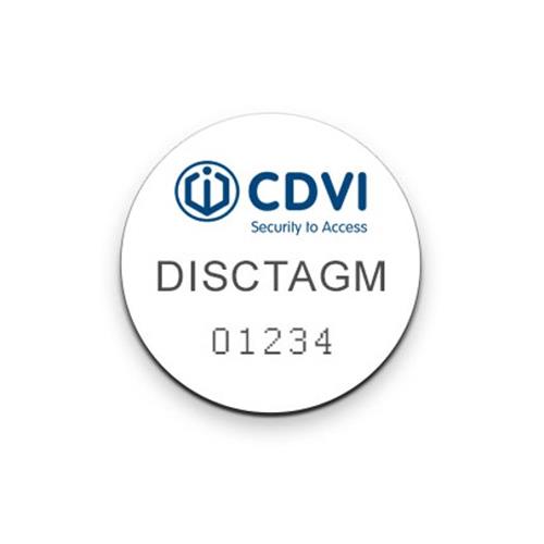 CDVI DISCTAGM Prox Mini PVC Adhesive Badges MIFARE 25 Pack