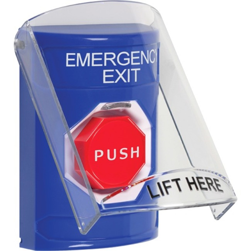 Safety Technology Blu Push Bttn, 6517a Cvr, Pneum Timer, Emergency Exit